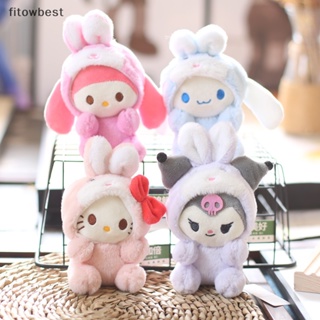 Fbth พวงกุญแจ จี้ตุ๊กตากระต่าย Sanrio Cinnamoroll Kuromi Melody Pachacco Pom Purin Kawaii น่ารัก สําหรับห้อยกระเป๋าเป้สะพายหลัง
