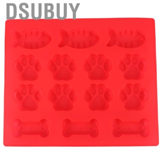 Dsubuy Cute Pattern Silicone Mold Biscuits Cake Chocolate DIY Baking Tool