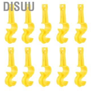 Disuu 10Pcs S Shaped Water Supply Tube Hose  Holder Clamp  Farm Accessories F.