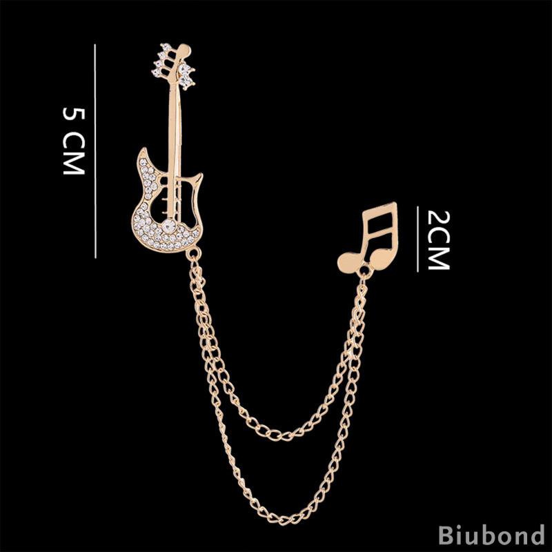 biubond-เข็มกลัดโซ่-รูปตัวโน๊ตดนตรี-เครื่องประดับ-สําหรับผู้ชาย-เหมาะกับงานปาร์ตี้ฮาโลวีน-งานแต่งงาน-ครบรอบ