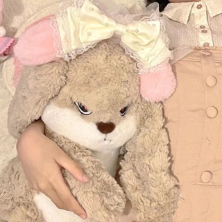 หมอนตุ๊กตากระต่ายโกรธ นอนหลับน่ารัก ของขวัญวันวาเลนไทน์ สําหรับเด็กผู้หญิง