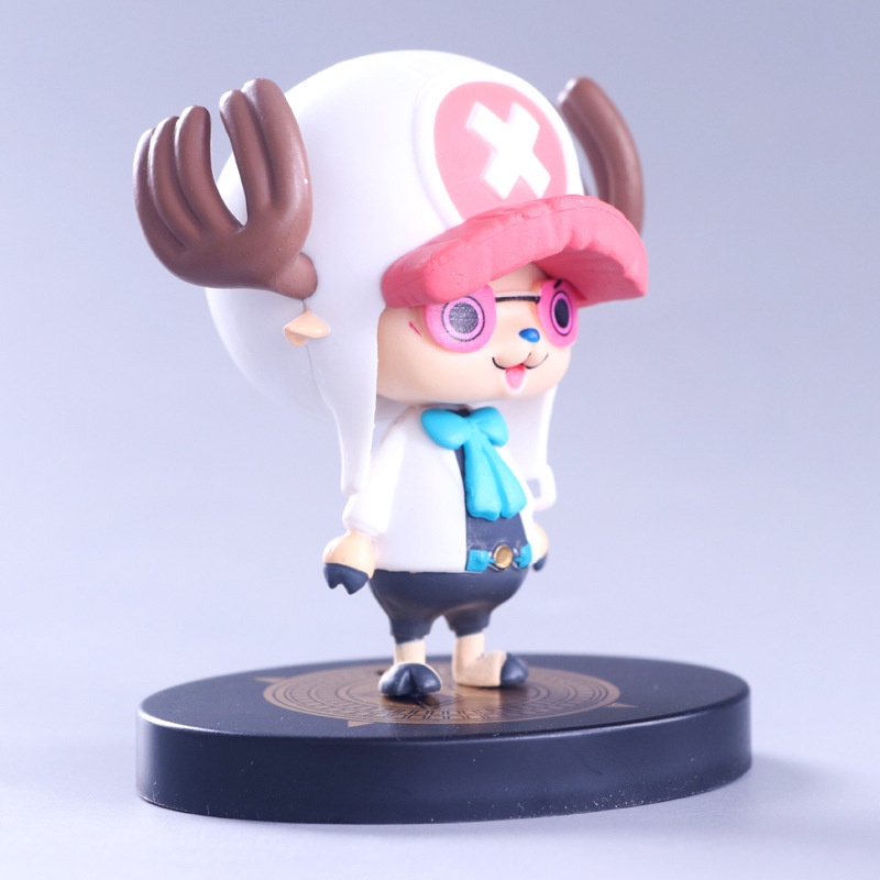 ฟิกเกอร์อนิเมะญี่ปุ่น-one-piece-สีทอง-สีขาว