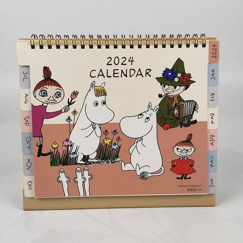 Hong Kong Moomin Valley Mothntoview Table Planning 2024 Stand Desk