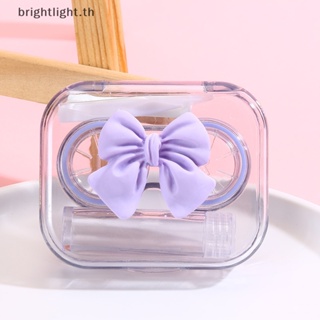 [Brightlight] Ins กล่องคอนแทคเลนส์ แบบใส สไตล์ญี่ปุ่น เรียบง่าย สําหรับนักเรียน [TH]
