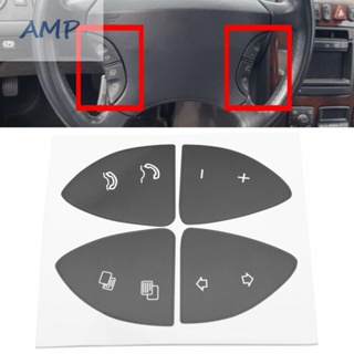 ⚡NEW 9⚡Long Lasting Button Repair Stickers for Benz W220 S430 S500 CL500 Steering Wheel