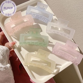 Flyup กิ๊บติดผม ของขวัญ สีพื้น เครื่องประดับผม