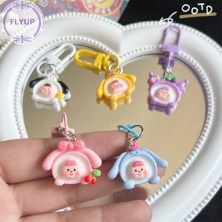 SANRIO Flyup พวงกุญแจเรซิ่น จี้การ์ตูนซานริโอ้น่ารัก สําหรับห้อยกระเป๋า หูฟัง เคส เครื่องประดับ TH