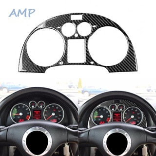 ⚡NEW 9⚡For TT 8N 2001 06 Carbon Fiber Speedometer Trim Easy to Install and Long Lasting