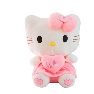 New angel hug Kt cat doll Hello Kitty plush toy children girl birthday lovely cartoon gift