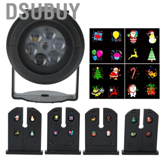 Dsubuy Rotating Christmas Halloween Decorative Ambient Light Projector Lamp US Plug