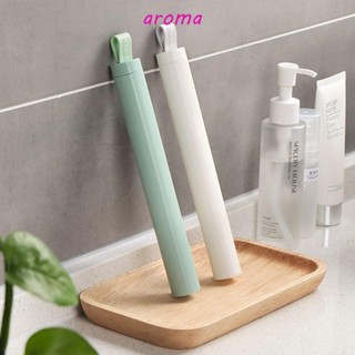 Aroma ที่เก็บแปรงสีฟัน สะดวก ทําความสะอาดง่าย สําหรับบ้าน โรงแรม ท่องเที่ยว ตั้งแคมป์ ห้องน้ํา