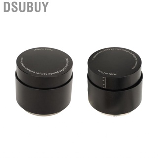 Dsubuy Coffee Press Distributor  Tamper Ergonomic Handle Aluminum Alloy 3 in 1 Design Wide Bottom for Kitchen