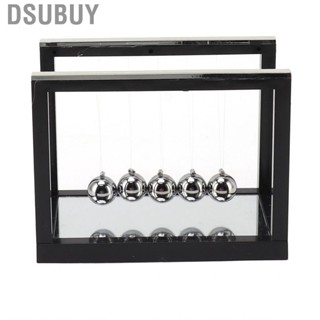 Dsubuy Stainless Steel Newton Cradle Balance Balls Desktop Toy