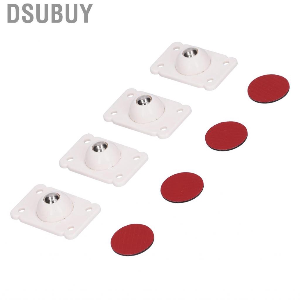 dsubuy-self-adhesive-caster-wheels-8pcs-sticky-mini-swivel