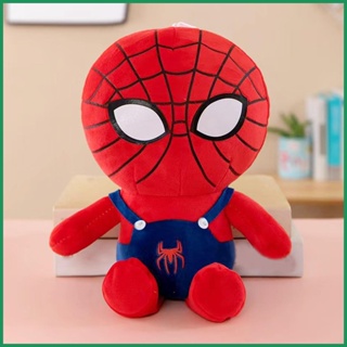 คลาสสิกสีแดงและสีฟ้า Spider-Man ตุ๊กตาเด็กอ่อนหมอน Plush ของเล่น Spider-Man ตุ๊กตา