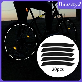 [Baosity2] สติกเกอร์เทปสะท้อนแสง เพื่อความปลอดภัย สําหรับติดตกแต่งล้อรถจักรยาน