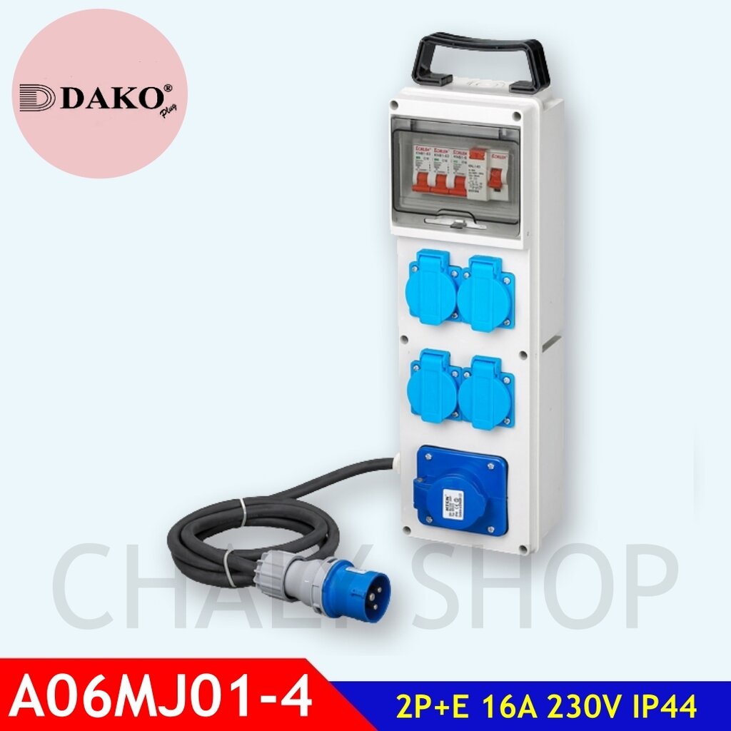 dako-plug-a06mj01-4-กล่องปลั๊กกระจายไฟ-2p-e-16a-230v-ip44