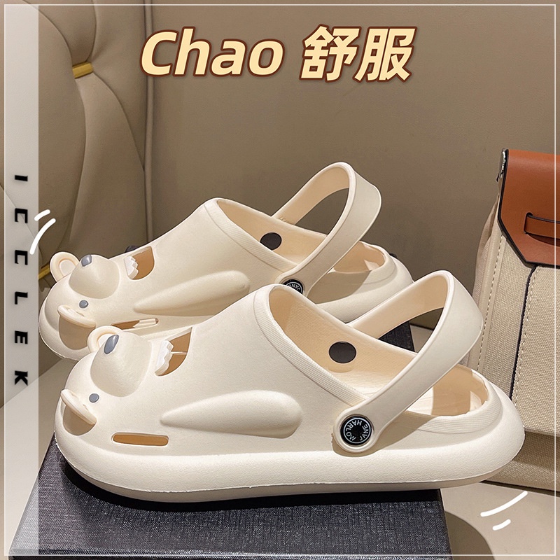 icclek-รองเท้าแตะ-รองเท้าแฟชั่น-สะดวกสบาย-ฟชั่น-ด้านล่างหนา-2023-ใหม่-stylish-fashion-พิเศษ-ins-b98g1s8-36z230909