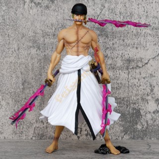 ใหม่ โมเดลฟิกเกอร์อนิเมะวันพีช ZORO GK ACTION ของขวัญวันเกิด