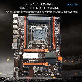 [AY] เมนบอร์ดคอมพิวเตอร์ LGA 40603 USB3.0 M.2 X99 SATA III DDR4 สําหรับเล่นเกม