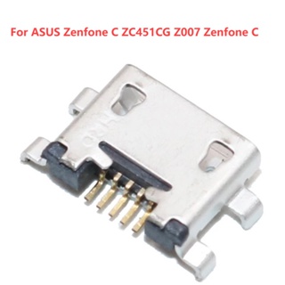 พอร์ตเชื่อมต่อที่ชาร์จ USB สําหรับ ASUS Zenfone C ZC451CG Z007 Zenfone C 5-50 ชิ้น