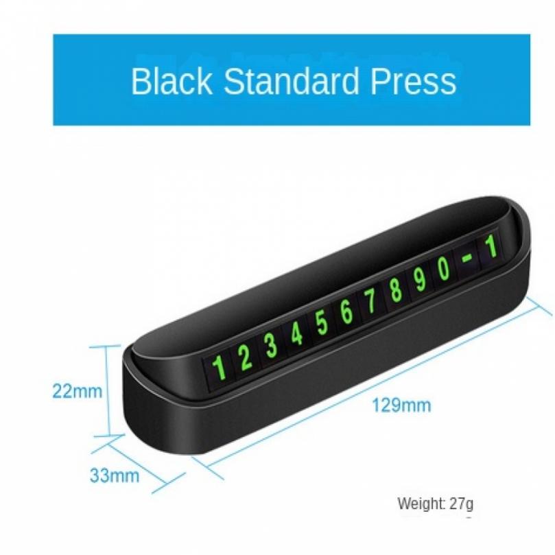 ป้ายหมายเลขโทรศัพท์จอดรถชั่วคราว-อุปกรณ์เสริม-สําหรับรถยนต์