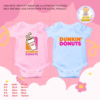 โดนัทธีม onesie กําหนดเอง 0-12 เมตร Dunkin