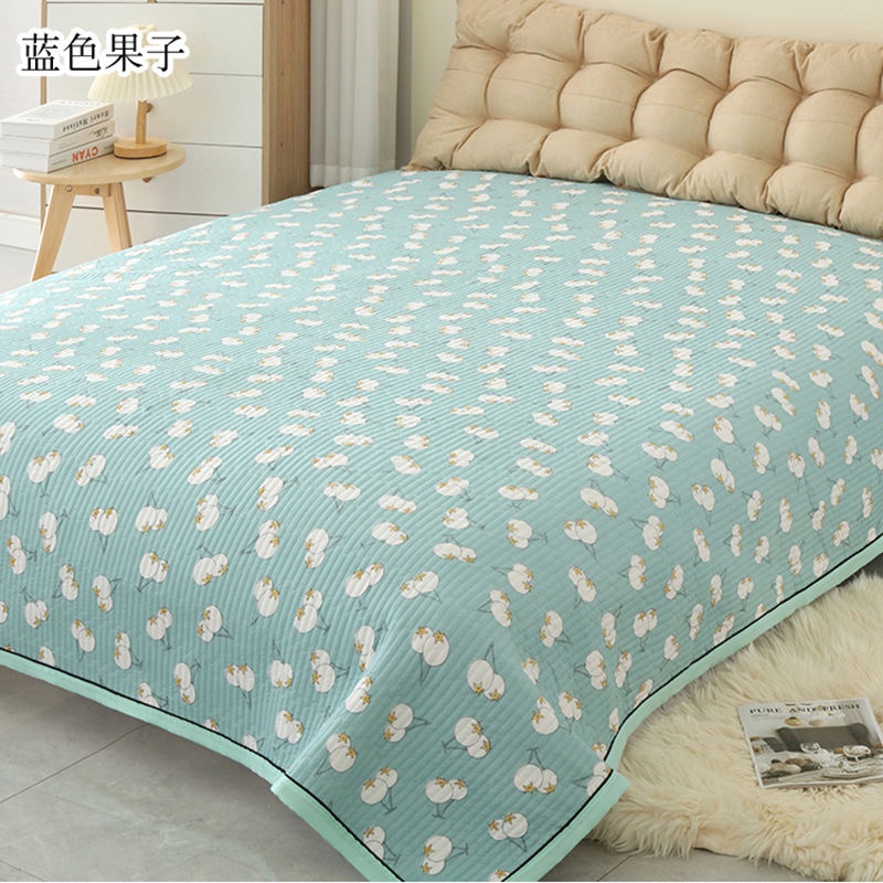ผ้าคลุมเตียง-ข้น-สไตล์เกาหลีผ้าปูที่นอน-bedspread-5ฟุต200-220-6-6-6ฟุต-220-250cm-ไม่มีปลอกหมอน