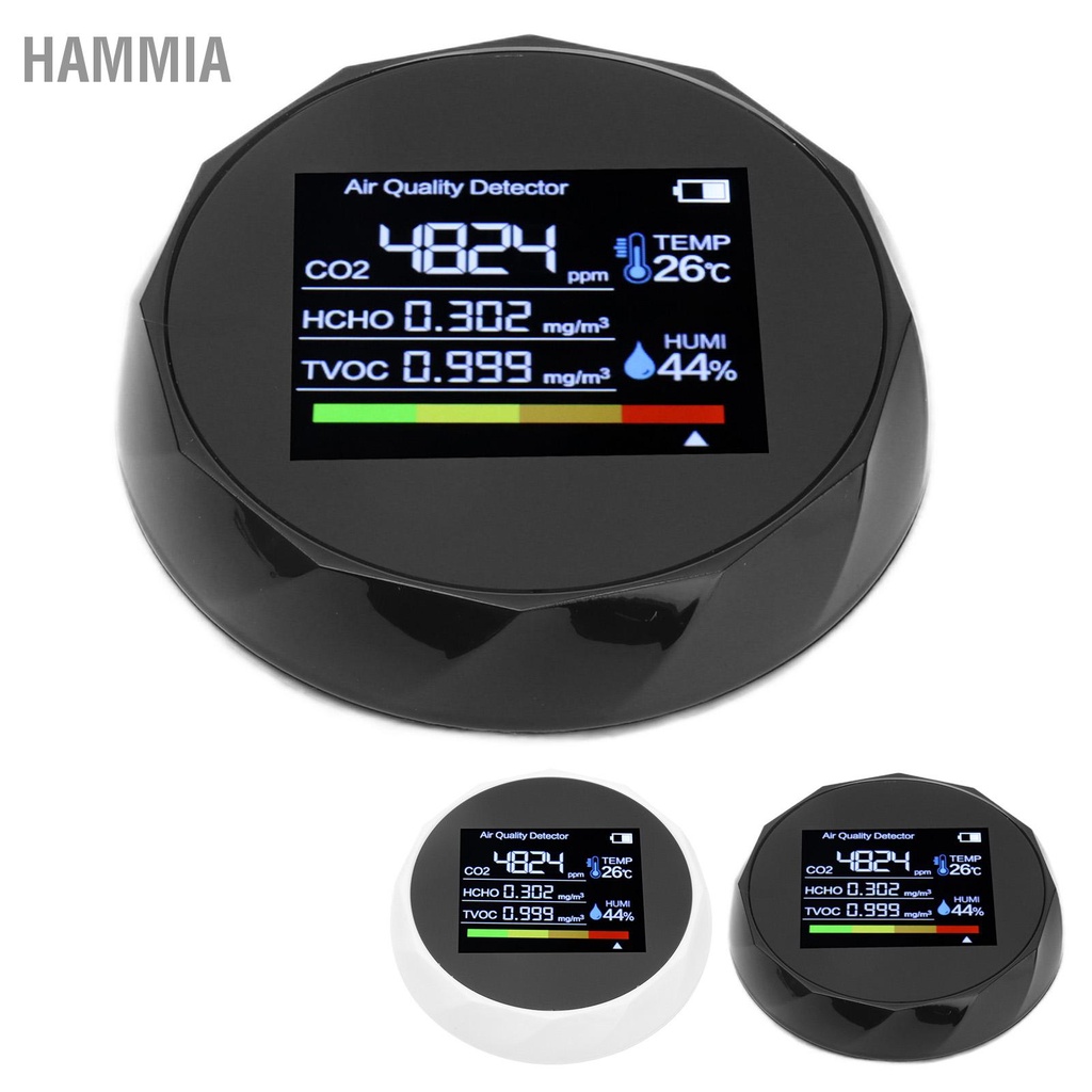 hammia-air-quality-detector-มัลติฟังก์ชั่น-tvoc-co2-เครื่องตรวจจับอุณหภูมิความชื้นแบบดิจิตอล-usb-ชาร์จ
