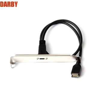 Darby สายเคเบิลต่อขยาย Type-E เป็น Type-C USB3.1 Type C ตัวเมีย Type E ตัวผู้ เป็น Usb-C USB3.1