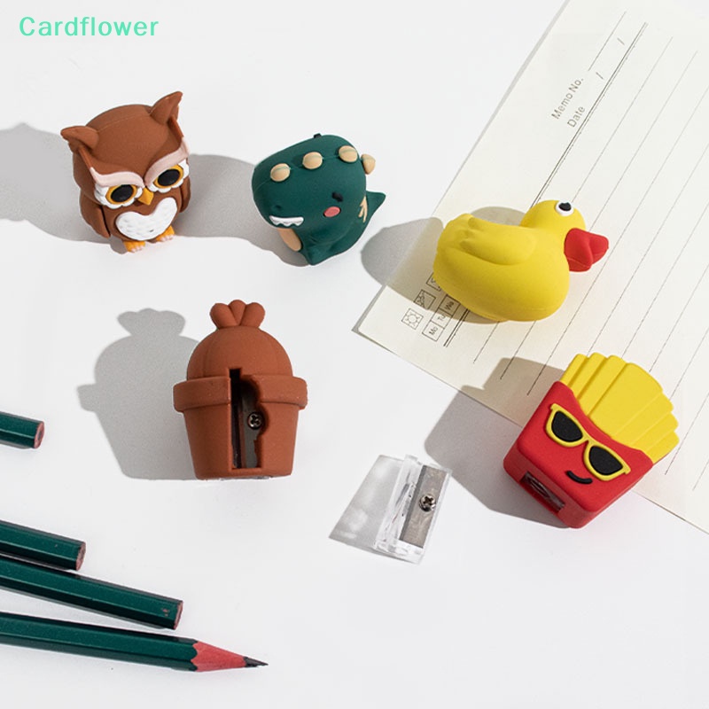 lt-cardflower-gt-เครื่องเขียน-กบเหลาดินสอ-รูปสัตว์น่ารัก-3d-สําหรับโรงเรียน-สํานักงาน