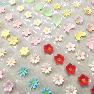 &lt;Dream&gt; ถาดแม่พิมพ์พลาสติกใส รูปกลีบดอกไม้ 15 หลุม สําหรับตกแต่งเค้ก ฟองดองท์ น้ําตาล 2 ชิ้น ต่อชุด