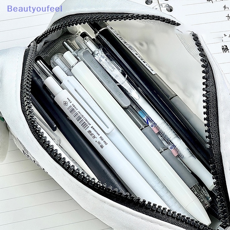 beautyoufeel-กระเป๋าเครื่องเขียน-กระเป๋าดินสอ-ขนาดใหญ่-จุของได้เยอะ-แบบพกพา-ลายการ์ตูนน่ารัก-สําหรับนักเรียน