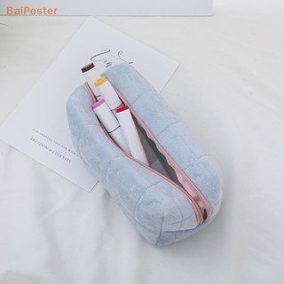 [BaiPester] กระเป๋าเครื่องสําอาง กระเป๋าเครื่องเขียน ขนาดใหญ่ จุของได้เยอะ สําหรับนักเรียน