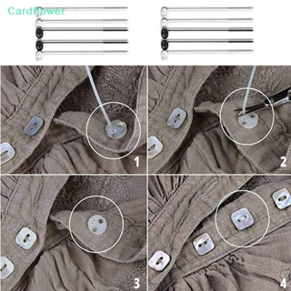 &lt;Cardflower&gt; หัวเข็มขัดซ่อมแซมกระดุม ขนาดเล็ก 10 30 60 ชิ้น