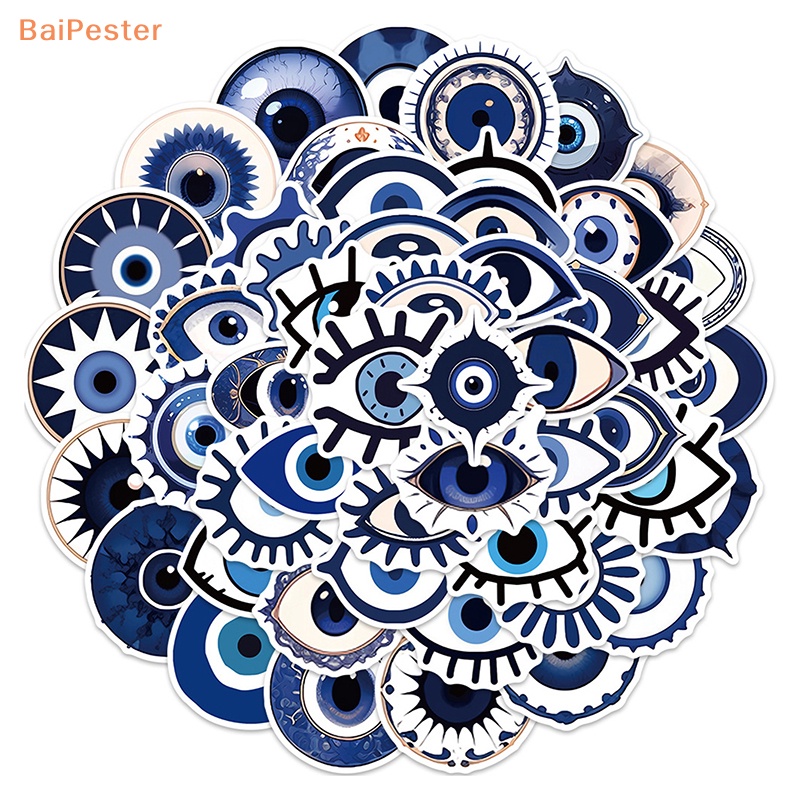 baipester-สติกเกอร์-ลายการ์ตูนตาชั่วร้าย-สไตล์ตุรกี-สําหรับติดตกแต่งตู้เย็น-แล็ปท็อป-กระเป๋าเดินทาง-สเก็ตบอร์ด-diy-50-ชิ้น