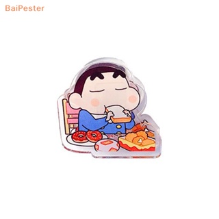 [BaiPester] คลิปหนีบกระดาษ อะคริลิค ลายการ์ตูนชินจังน่ารัก อเนกประสงค์