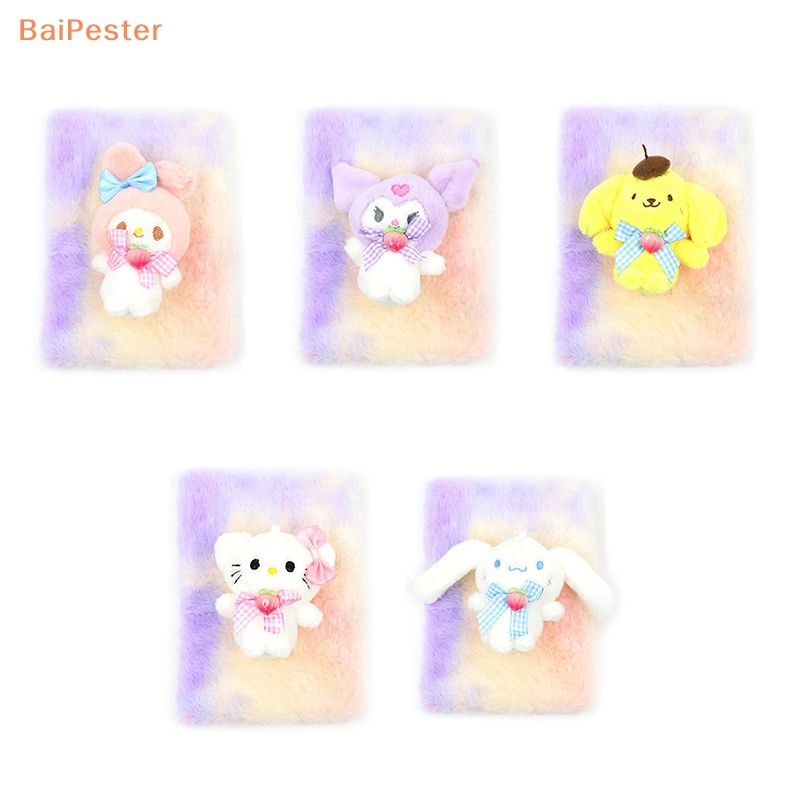 baipester-สมุดโน๊ตไดอารี่-ลายการ์ตูน-hello-kitty-sanrio-kuromi-cinnamoroll-my-melody-น่ารัก-ของเล่นสําหรับเด็ก