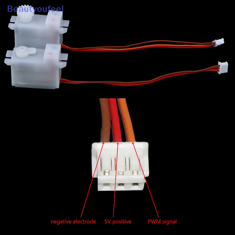 beautyoufeel-มอเตอร์เซอร์โวพวงมาลัยไฟฟ้า-ขนาดเล็ก-90-องศา-สําหรับโมเดลเรือบังคับ