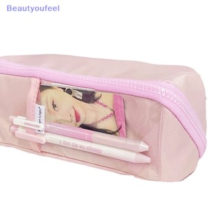 [Beautyoufeel] กระเป๋าดินสอ ขนาดใหญ่ จุของได้เยอะ น่ารัก สําหรับใส่เครื่องเขียน ปากกา นักเรียน