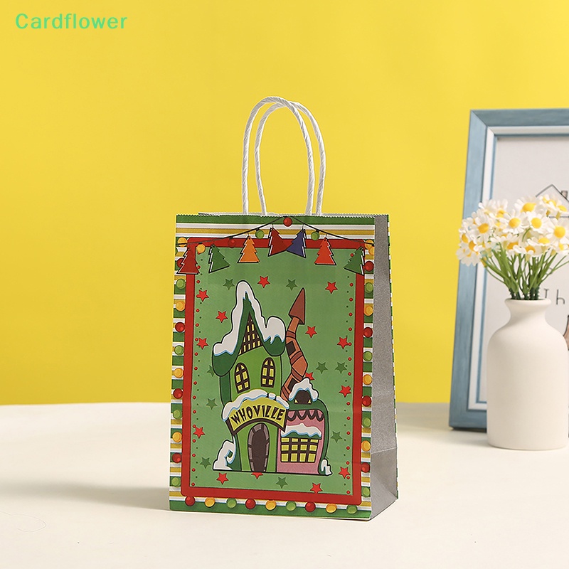 lt-cardflower-gt-ถุงกระดาษคราฟท์-สําหรับใส่ขนมหวาน-เหมาะกับเทศกาลคริสต์มาส-ปีใหม่-ปาร์ตี้-เด็ก-ลดราคา