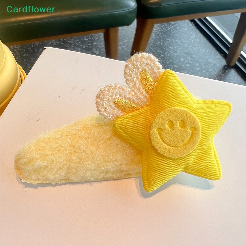 lt-cardflower-gt-กิ๊บติดผม-รูปดาวห้าแฉก-สีเหลือง-สําหรับตุ๊กตาบาร์บี้