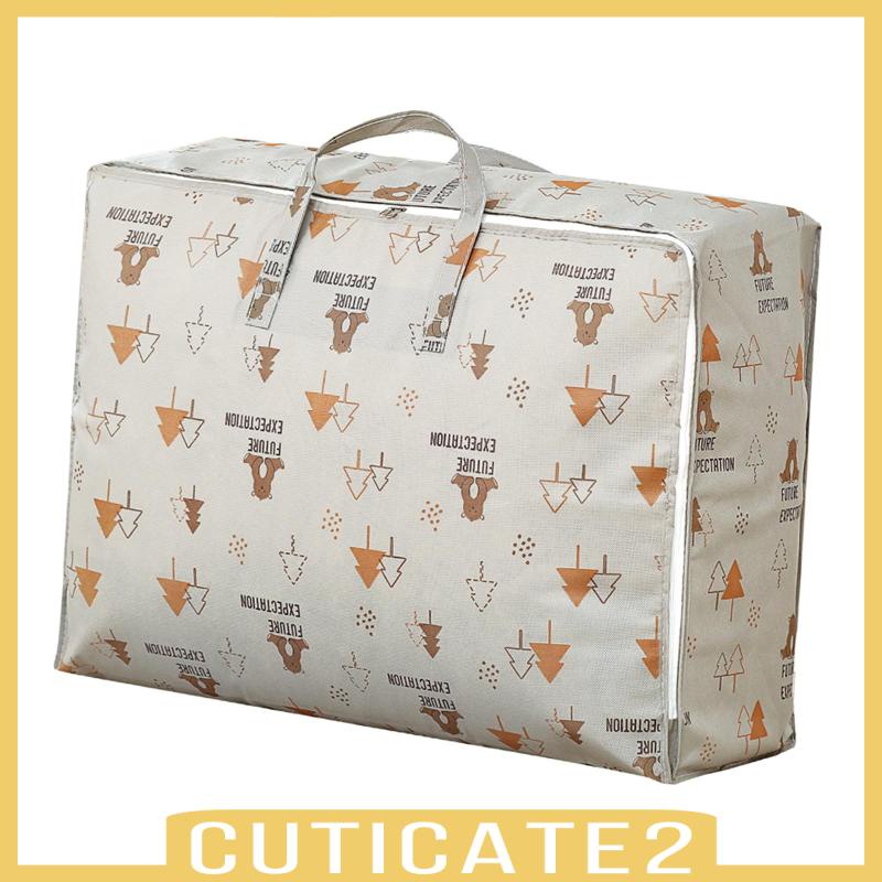 cuticate2-กระเป๋าผ้าไม่ทอ-สําหรับเก็บเครื่องนอน-หมอน-ผ้าห่ม