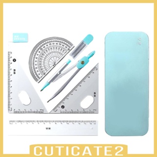 [Cuticate2] เครื่องมือเรขาคณิตคณิตศาสตร์ 45° 60 ° ไม้บรรทัดสามเหลี่ยม 6 นิ้ว สําหรับผู้ใหญ่ ครู วิศวกรรม วาดภาพ บ้าน วันหยุด ของขวัญ