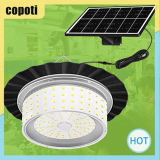 Copoti IP65 โคมไฟพลังงานแสงอาทิตย์ LED 244 ดวง 600LM กันน้ํา สําหรับแขวนตกแต่งบ้าน