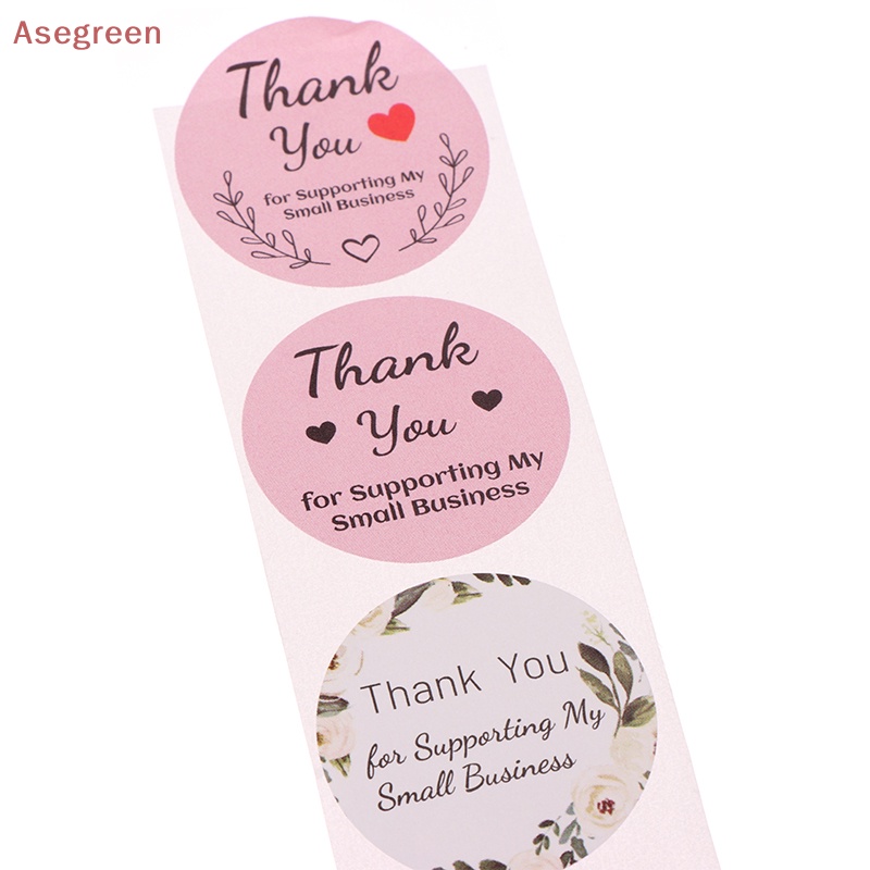asegreen-สติกเกอร์ฉลาก-ลายดอกกุหลาบ-thank-you-ขนาด-1-นิ้ว-สําหรับตกแต่งงานปาร์ตี้วันเกิด-500-ชิ้น-ต่อม้วน