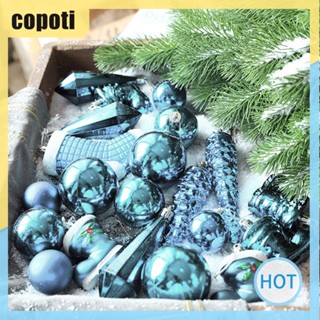 Copoti เครื่องประดับต้นคริสต์มาส พลาสติก สําหรับตกแต่งบ้าน วันหยุด คริสต์มาส 21 ชิ้น