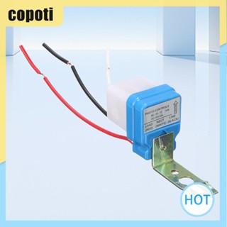 สวิตช์เซนเซอร์ตรวจจับแสงอัตโนมัติ DC 12 24V AC 110 220V สําหรับบ้าน