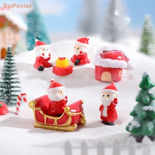 [BaiPester] ตุ๊กตาซานตาคลอสจําลอง ขนาดเล็ก น่ารัก สร้างสรรค์ สําหรับตกแต่งสวน คริสต์มาส DIY
