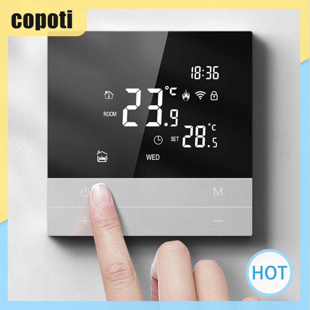copoti-เทอร์โมสตัทควบคุมอุณหภูมิ-wifi-ควบคุมผ่านแอพ-สําหรับบ้าน